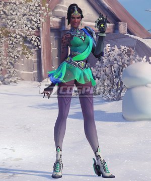 OW Symmetra Figure Skater Cosplay  - White Stockings