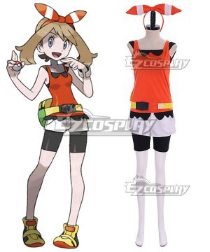 Pokemon Pocket Monster Alpha Sapphire Cosplay Costume