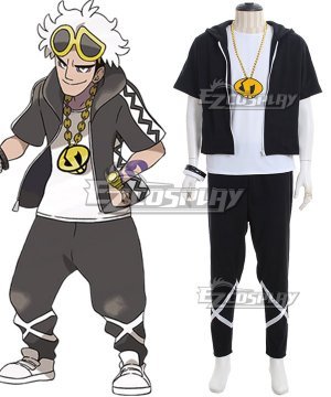 Sun and Moon Team Skull Guzma Cosplay