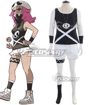 Sun and Moon Team Skull Grunts Female Cosplay