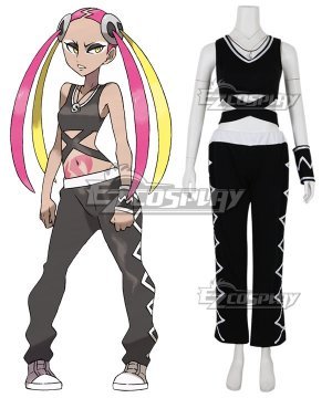 Sun and Moon Team Skull Admin Plumeria Purumeri Cosplay