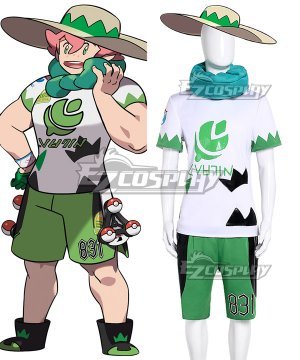 Pokemon Pokmon Sword And Pokmon Shield Milo Cosplay Costume