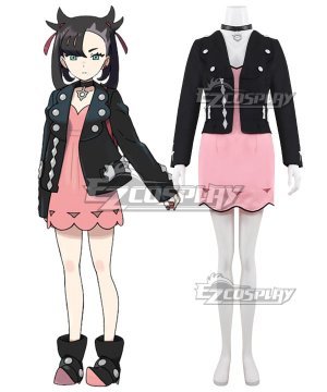 Pokemon Pokmon Sword And Shield Marnie Cosplay Costume