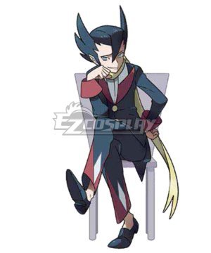Sun and Moon Grimsley New Edition Cosplay