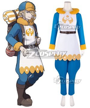 Pokemon Sword and Shield Isle of Armor Victor Cosplay Costume