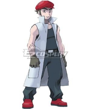 Pokemon Factory Head Noland Cosplay Costume