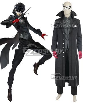 Persona 5 Joker Protagonist Akira Kurusu Ren Amamiya Cosplay  - Premium Edition and Including Mask