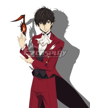 Persona 5 the Animation Masquerade Party Joker Protagonist Akira Kurusu Ren Amamiya Cosplay