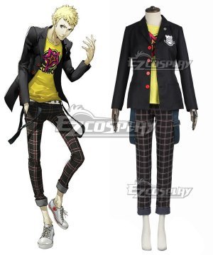 5 Ryuji Sakamoto School Uniform Cosplay