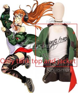  Dancing Star Night Futaba Sakura Cosplay  - Only Tank top and Jacket