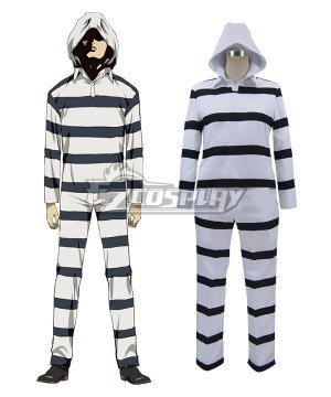 Purizun Sukuru Jouji Nezu Prison Uniforms Cosplay