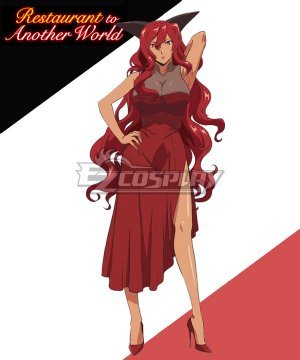 Isekai Shokudou Red Queen Reina Roja Cosplay