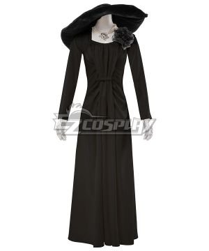 8 Village Alcina Dimitrescu Vampire Lady Dimitrescu Dress Black Version Cosplay