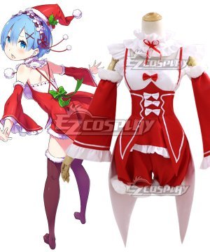 Re: Life In A Different World From Zero Rem Ram Christmas Cosplay