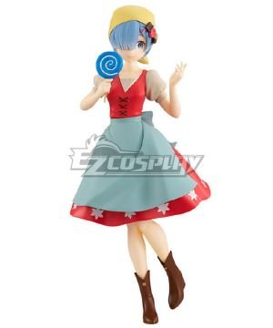 Re: Life In A Different World From Zero Rem Candy House Figure Cosplay