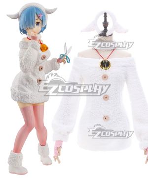 Re: Life In A Different World From Zero Rem Sheep Cosplay