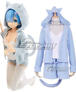 Re: Life In A Different World From Zero Rem Pajamas Cosplay