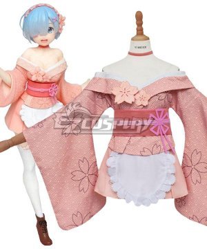 Re: Zero Starting Life in Another World Sakura Rem Cosplay