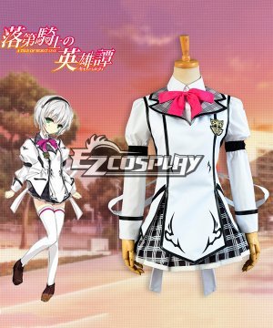 Rakudai Kishi no Kyabaruryi A Tale of Worst One Shizuku Kurogane White Cosplay