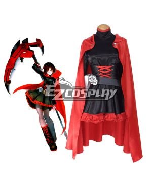 Leader of Team RWBY Ruby Rose Cosplay