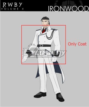 Volume 4 James Ironwood Cosplay  - Only Coat