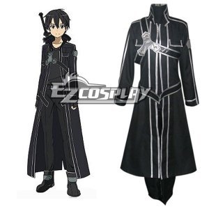 SAO Sodo Ato Onrain Kirigaya Kazuto Kirito Cosplay