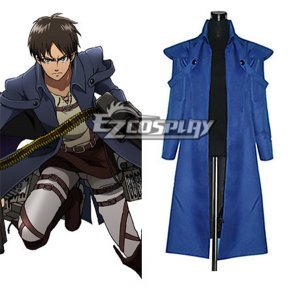 Attack on Titan Shingeki no Kyojin The Recon Corp Eren Jager Wings of Counterattack Online Machine Gunner Cosplay Costume