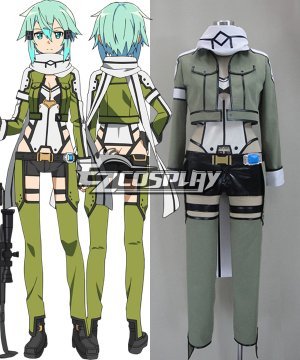 2 Sinon GGO Gun Gale Online TV Ver. Cosplay