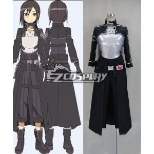 SAO Sodo Ato Onrain Gun Gale Online GGO Kirigaya Kazuto Kirito Cosplay -Second Version