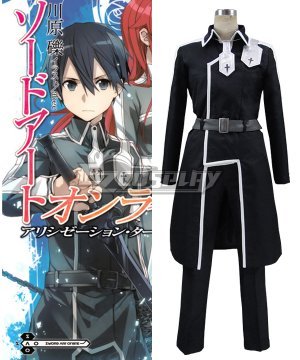 SAO  Alicization Kirito Kirigaya Kazuto Cosplay