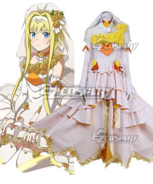 Alicization War Of Underworld SAO  Alice Wedding Cosplay