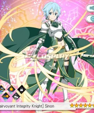  Memory Defrag Clairvoyant Integrity Knight Sinon Cosplay