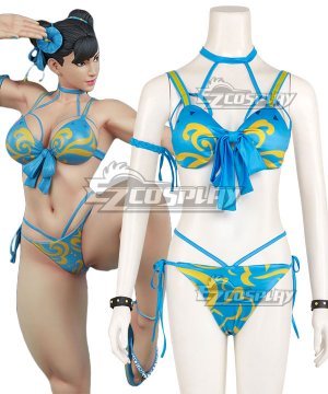 Chun-Li Chun Li Swimsuit Cosplay