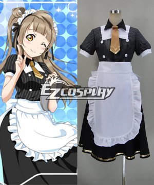 Love Live SR Kotori Minami Cafe Maid Version Cosplay