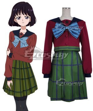 Sailor Moon Hotaru Tomoe School Uniform Cosplay Costume