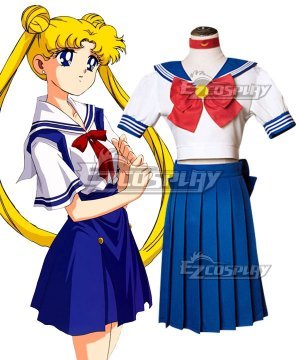 Tsukino Usagi Summer School Uniform Cosplay