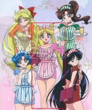 Sailor Moon Usagi Tsukino Maid Cosplay