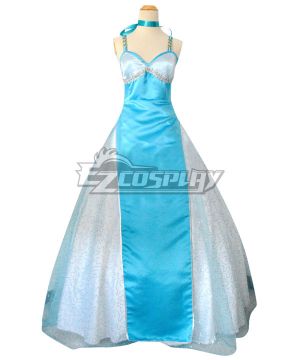 Ami Mizuno Sailor Mercury Princess Dress Cosplay
