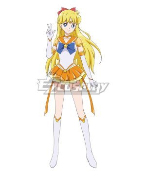 Sailor Moon Eternal 2 Minako Aino Sailor Venus Cosplay Costume