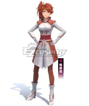 Shin Sakura Taisen Hatsuho Shinonome Battlesuit Cosplay