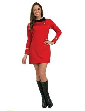 Classic Red Dress Deluxe Adult