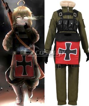 Saga of Tanya the Evil Tanya von Degurechaff Cosplay Costume - B Edition