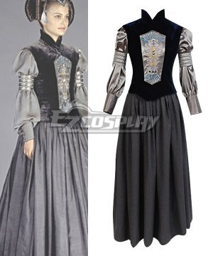 Star Wars Padme Naberrie Amidala Cosplay Costume - B Edition