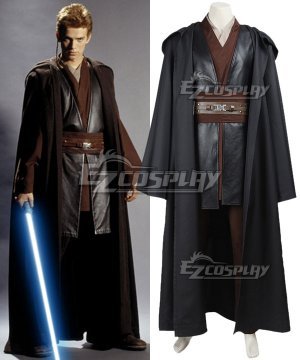 Star Wars Episode II Attack of the Clones Anakin Skywalker Cosplay Costume