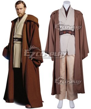 Episode III Revenge of the Sith Obi-wan Kenobi Cosplay  - New Edition