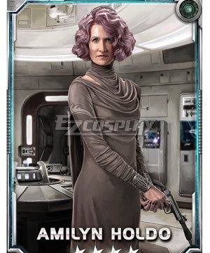 Star Wars Amilyn Holdo Cosplay Costume