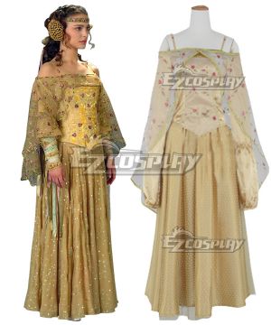 Star Wars Padme Amidala Picnic Dress Cosplay Costume