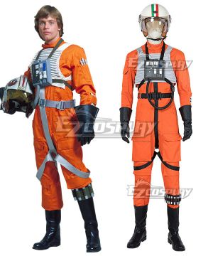 Luke Skywalker X-Wing Pilot Fighter Cosplay