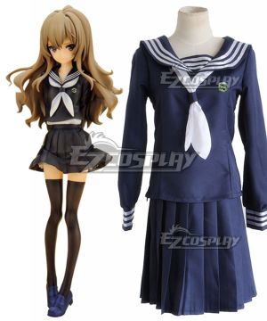 Toradora Taiga Aisaka Deep Blue School Uniform Cosplay