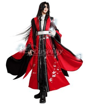 Heaven Officials Blessing Comic Hua Cheng Crimson Rain Sought Flower Cosplay